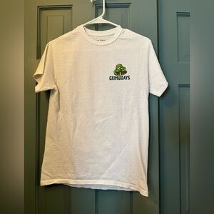 Grim Days White Graphic T-Shirt (Bundle & Save)